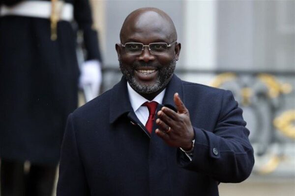 Former Liberian President George Weah Nominated for Prestigious Chatham House Prize