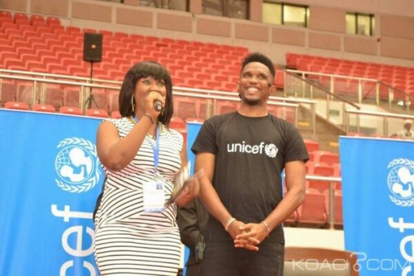 Samuel Eto’o et son rôle d’ambassadeur de l’UNICEF