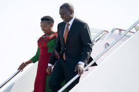 The Kenyan President was received at the White House by his American counterpart, Joe Biden