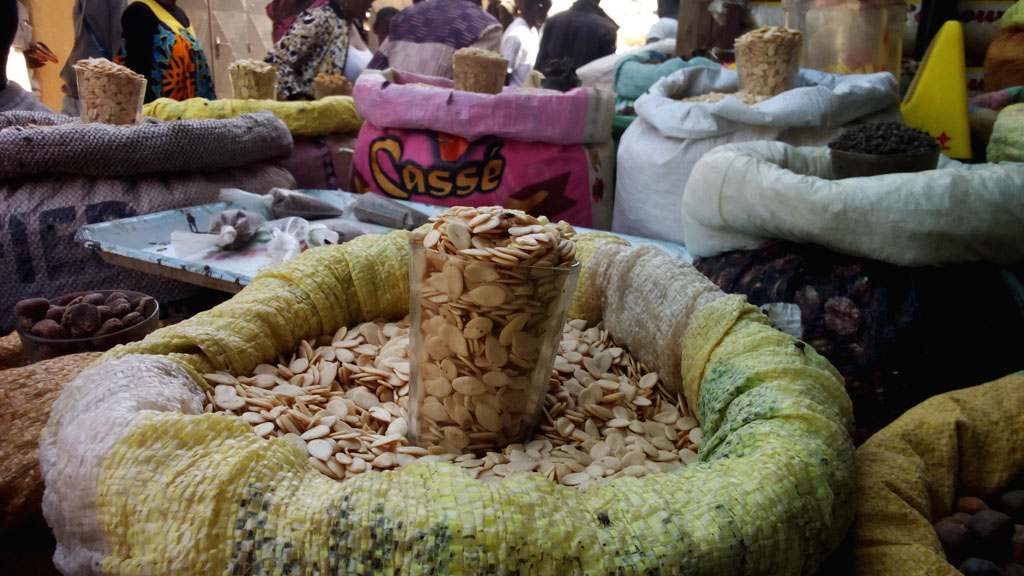 The slaughterhouse market in Maroua
