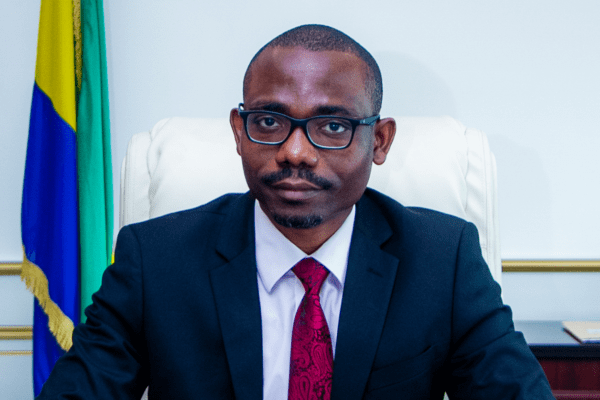 Gabonese Minister of Economy Mays Mouissi