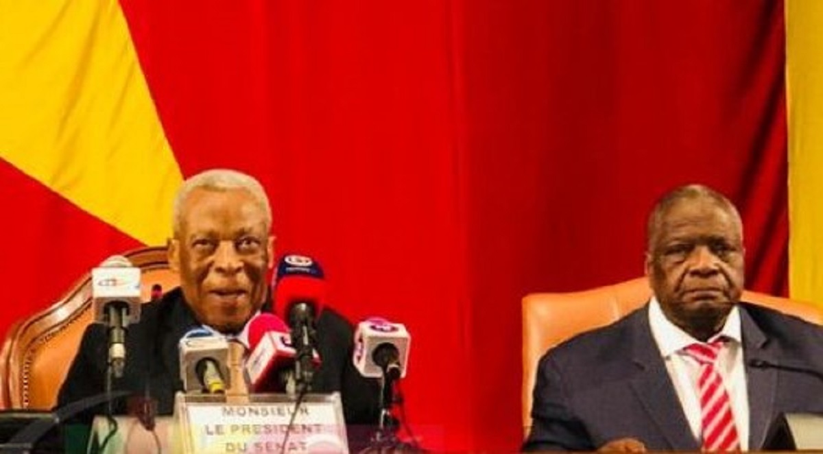 Niat the President of the Senate and Bernard Wongolo