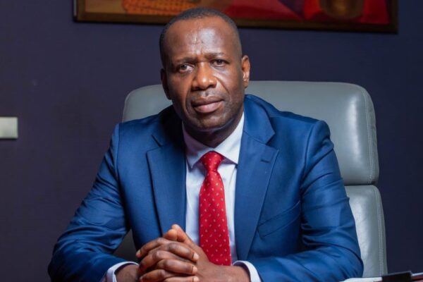 The governor of Beac Yvon Sani Bangui