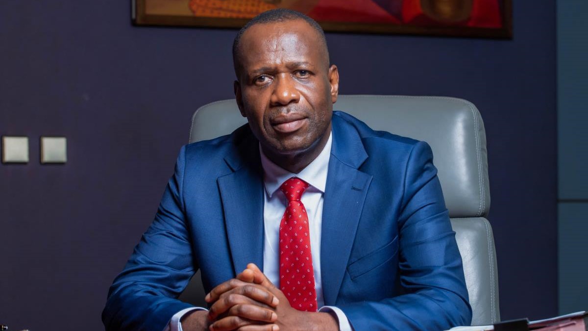 The governor of Beac Yvon Sani Bangui