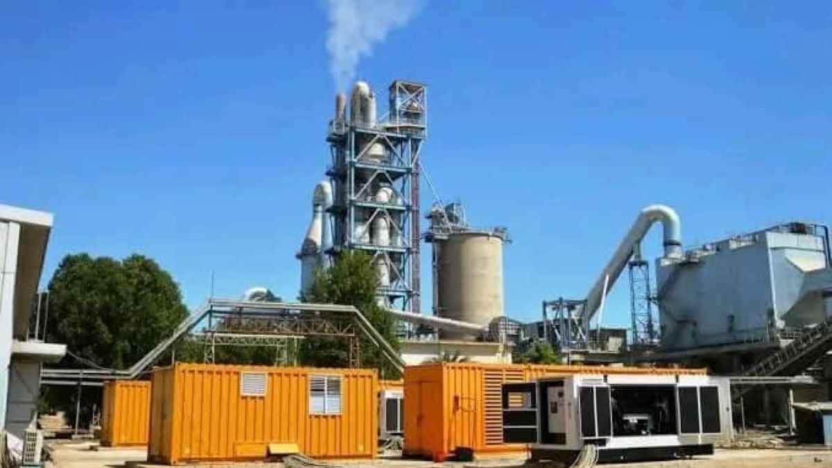 Installation of the National Cement Company in Chad