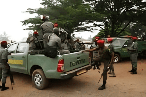 135 individuals were taken into custody following a police raid in Manjo