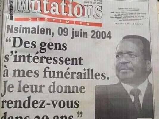 2025 Presidential Election in Cameroon, Can the church force 93 Year old Biya out?