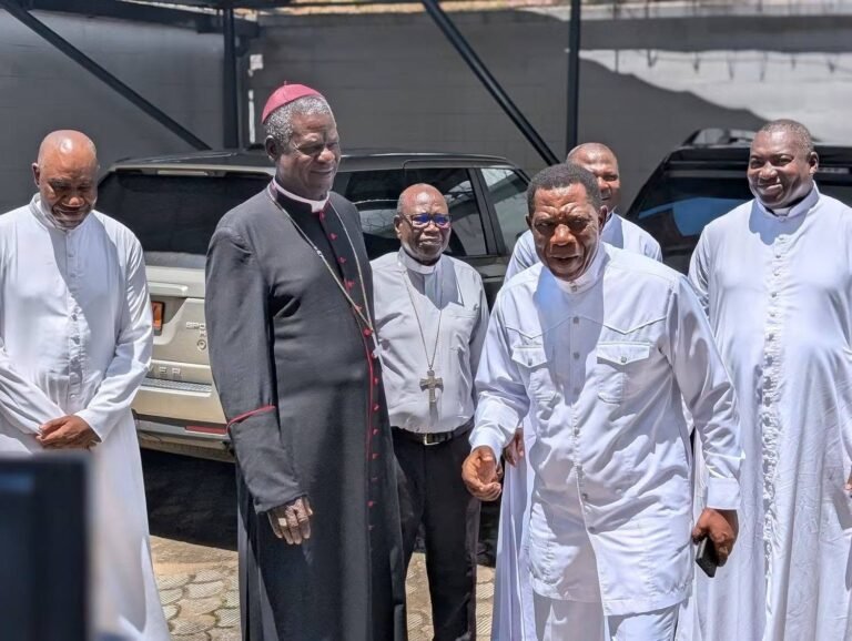 Archbishop Kleda Pays Maiden Visit to Sir Dr Barrister Ntumfor Nico Halle’s Award Gallery
