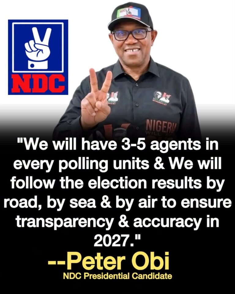 Nigeria: We will monitor Election by land, sea and air, Peter Obi