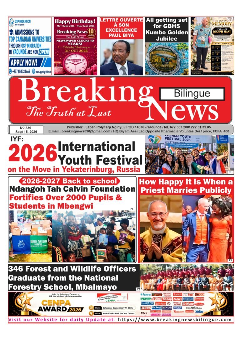 Breaking News Bilingue Latest Edition No. 339 Now Available in Newsstands and Digital Format