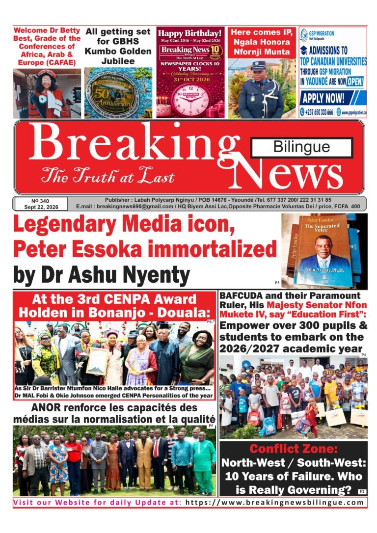 Breaking News Bilingue Latest Edition No. 340 Now Available in Newsstands and Digital Format