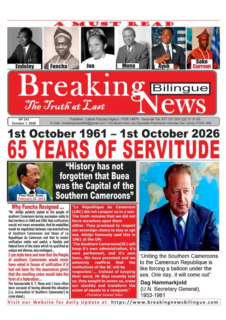 Breaking News Bilingue Latest Edition No. 341 Now Available in Newsstands and Digital Format