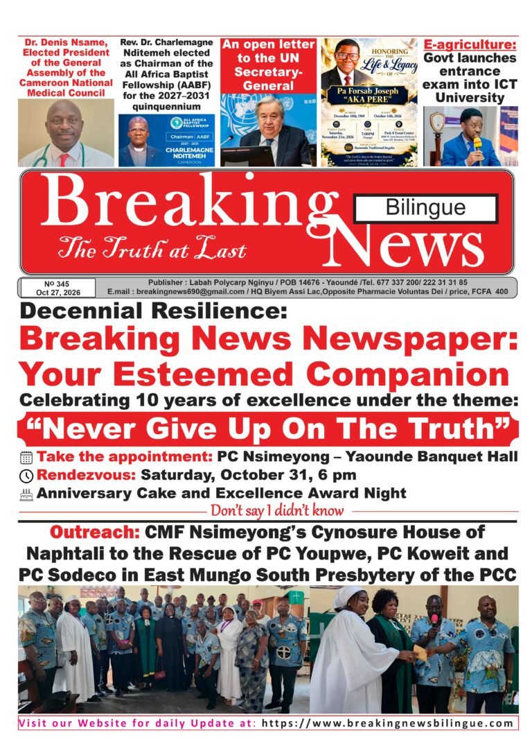 Breaking News Bilingue Latest Edition No. 345 Now Available in Newsstands and Digital Format