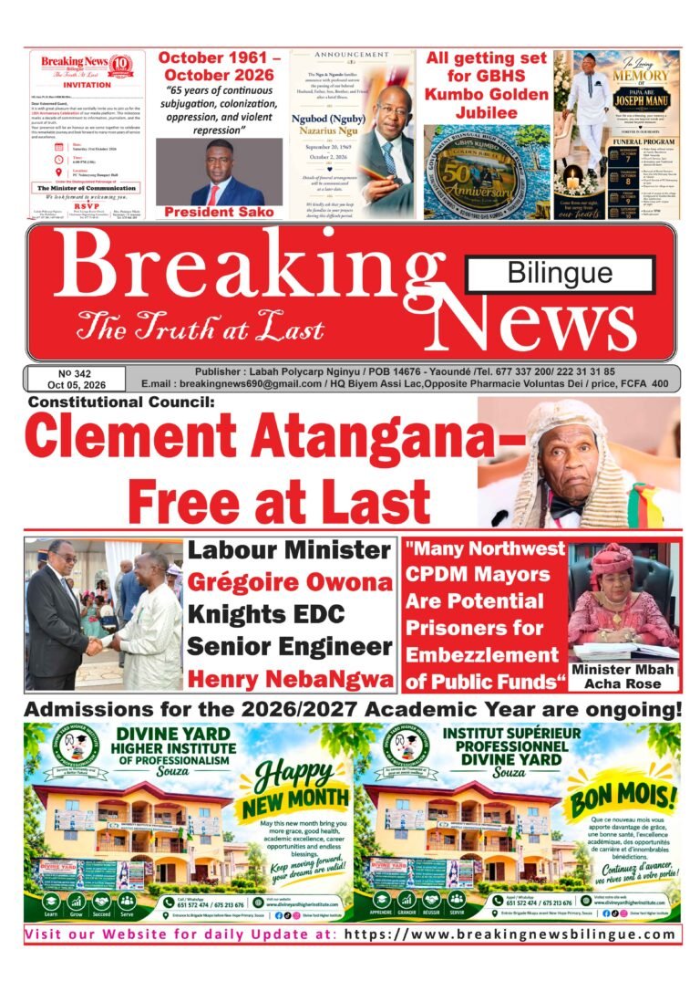 Breaking News Bilingue Latest Edition No. 342 Now Available in Newsstands and Digital Format